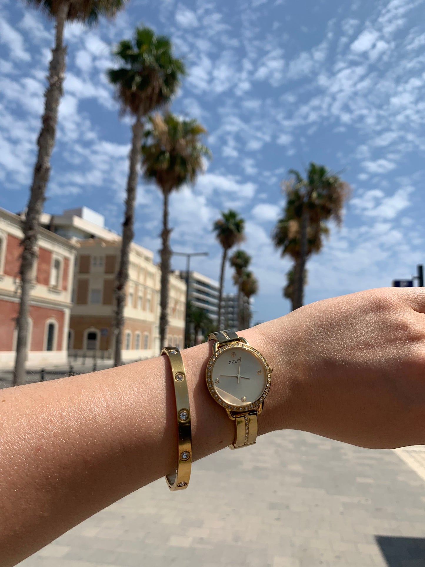 Cira Armband | Waterproof & 18K Gold Plated Steel