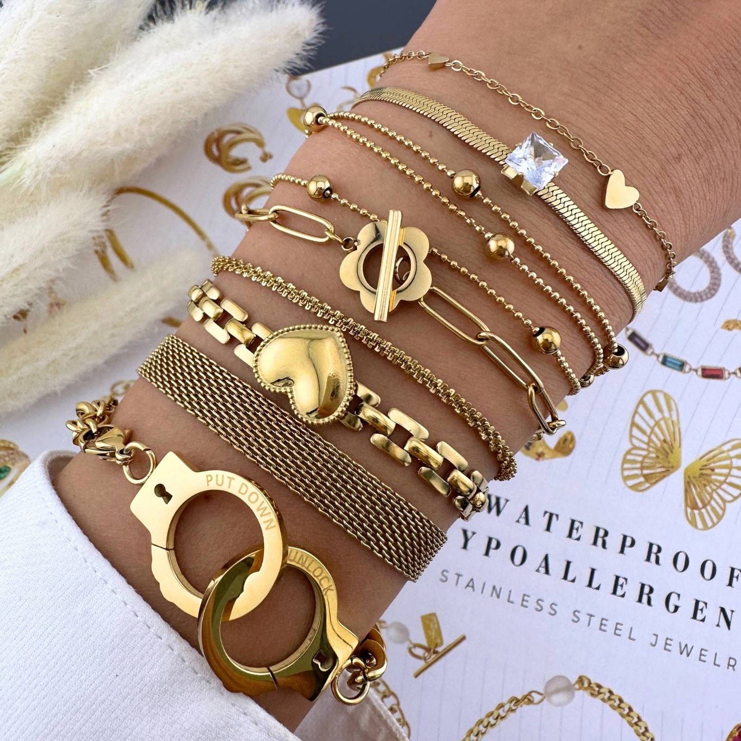 Aurelia Armband | 18K Goud Verguld