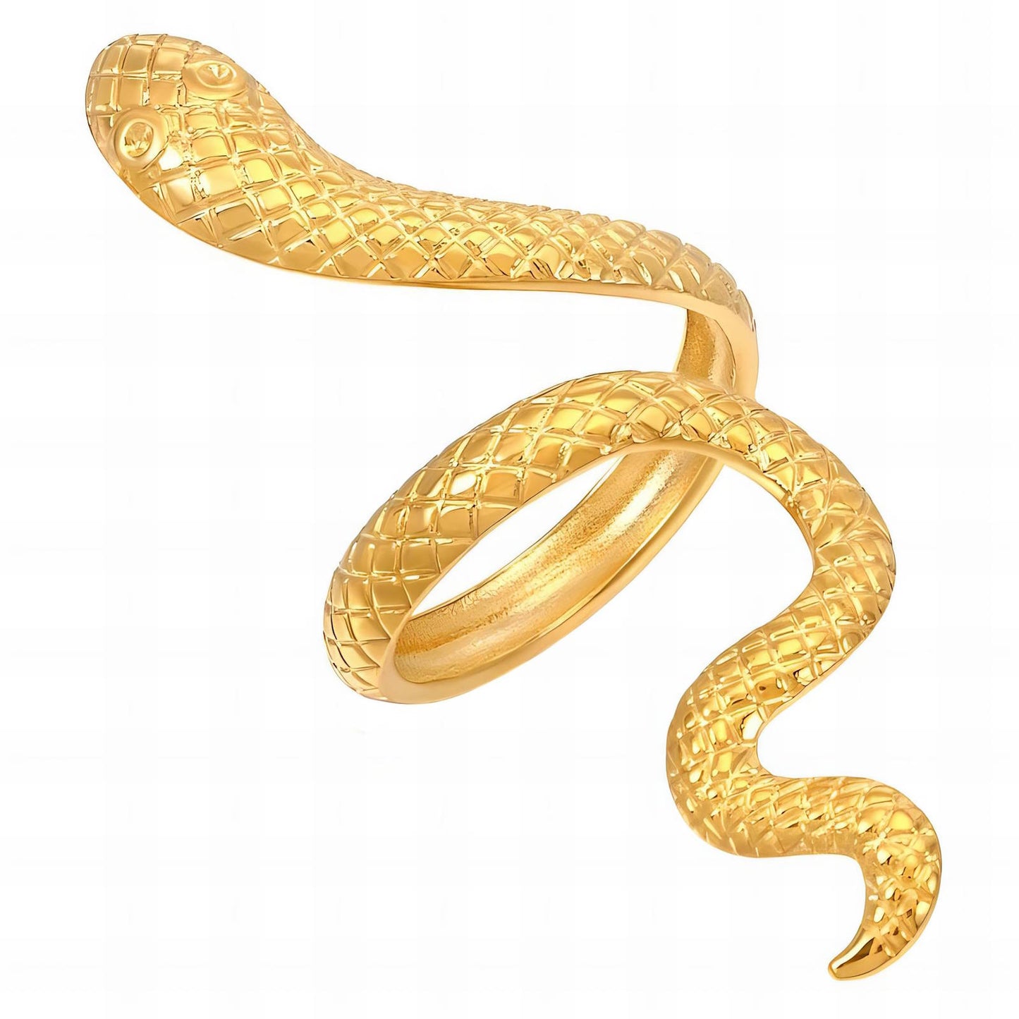 Soraya Snake Ring | 18K Gold Plated Steel