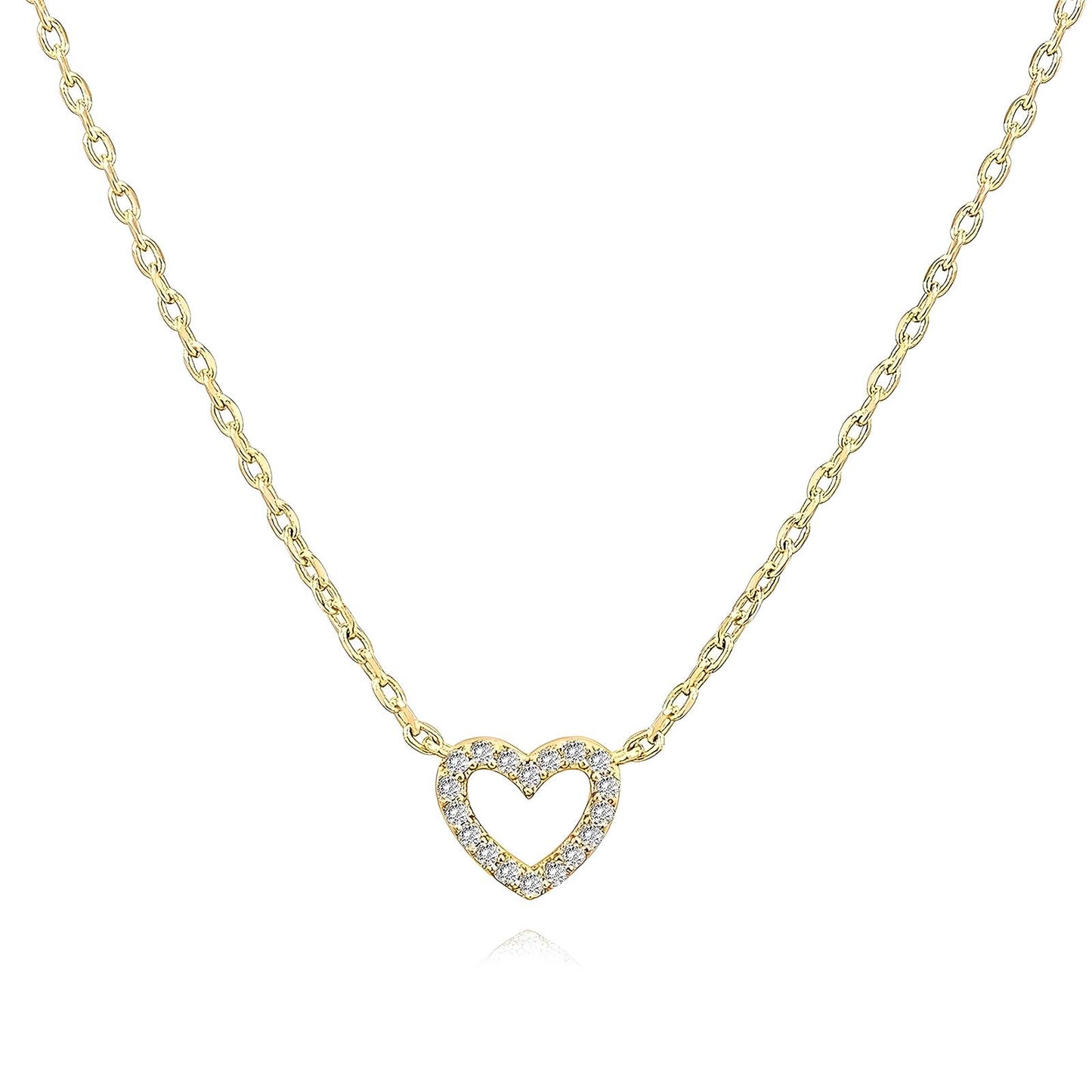 Amora Ketting | 18K Goud Verguld