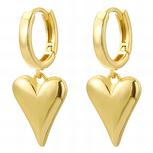Amore Oorbellen | 18K Gold Plated Steel