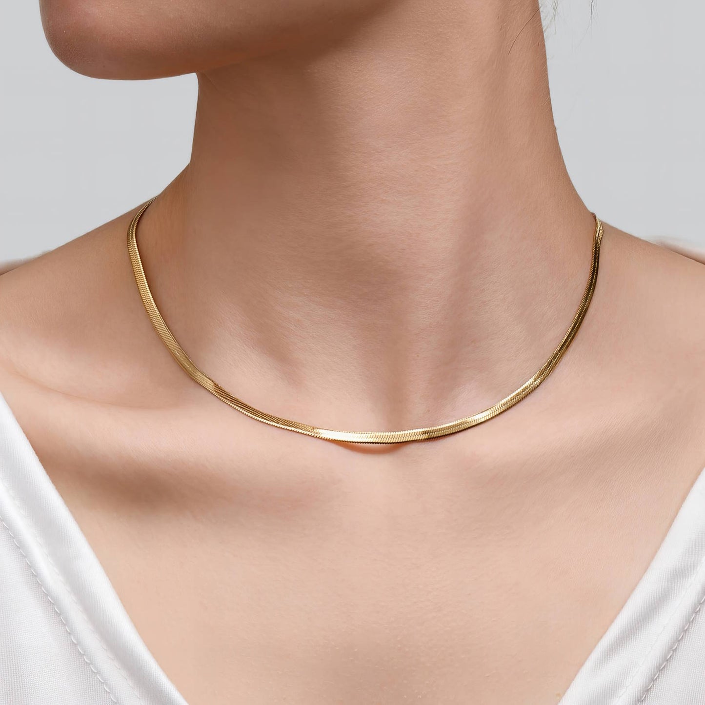 Solara Necklace | 18K Gold Plated Steel