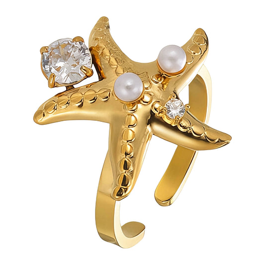 Marina Ring | 18K Goud Verguld