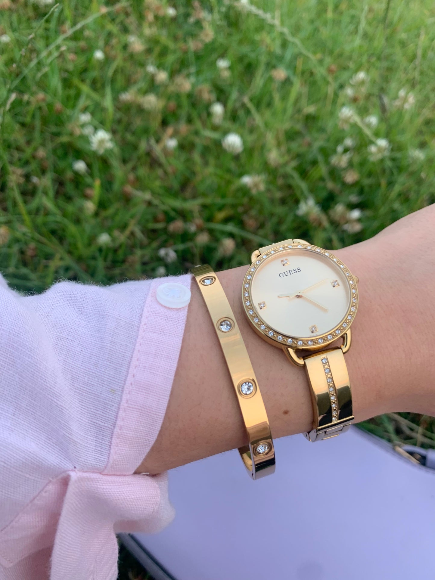 Cira Armband | Waterproof & 18K Gold Plated Steel